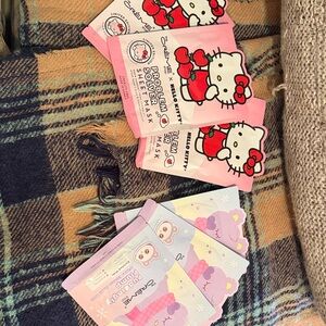 Hello Kitty Pink and Purple Sheet Masks
